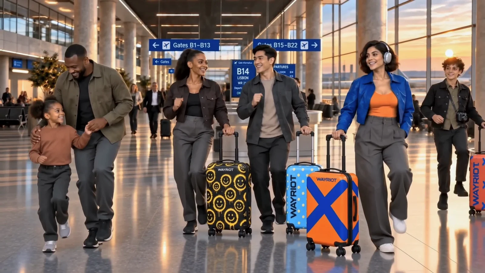 The main cast joining the heroine in the finished film